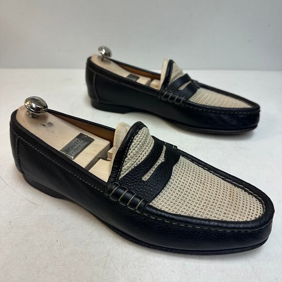 Ralph Lauren Purple Label Chalmers Spectator Penny Loafer Made in Italy 10.5 main image 4